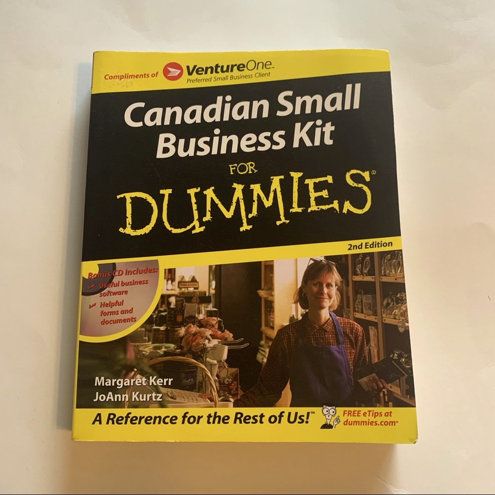 📚 Canadian Small Business for Dummies book
